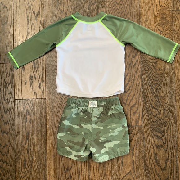 BABY GAP Infant Boys Bathing Suit Set, UPF 60+, 6-12 Months - Picture 7 of 7